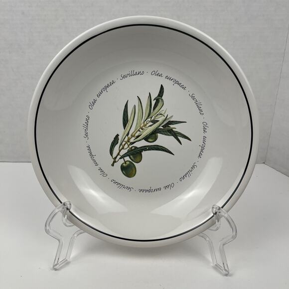NWOT Williams Sonoma 3D Tuscan Dipping Bowls S/3 Olio D'Oliva Yellow Handpainted